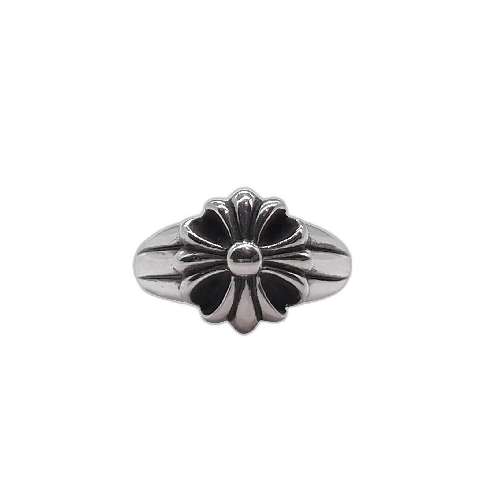 CHROME HEARTS Large Cross Ring