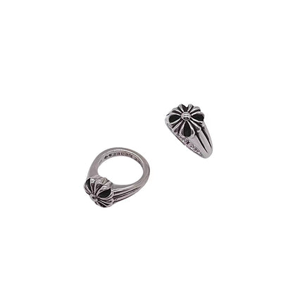 CHROME HEARTS Large Cross Ring