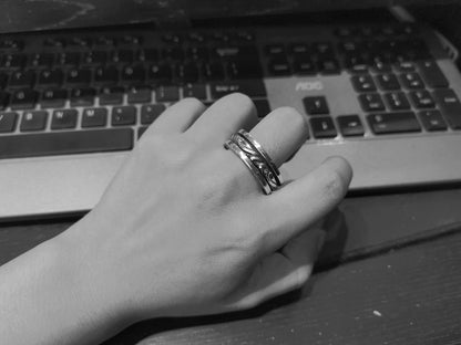CHROME HEARTS Vine Rotating Ring