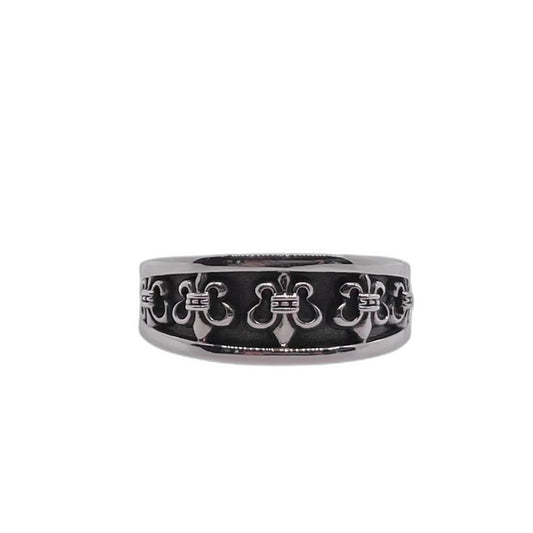 CHROME HEARTS Scout Flower Asymmetric Ring