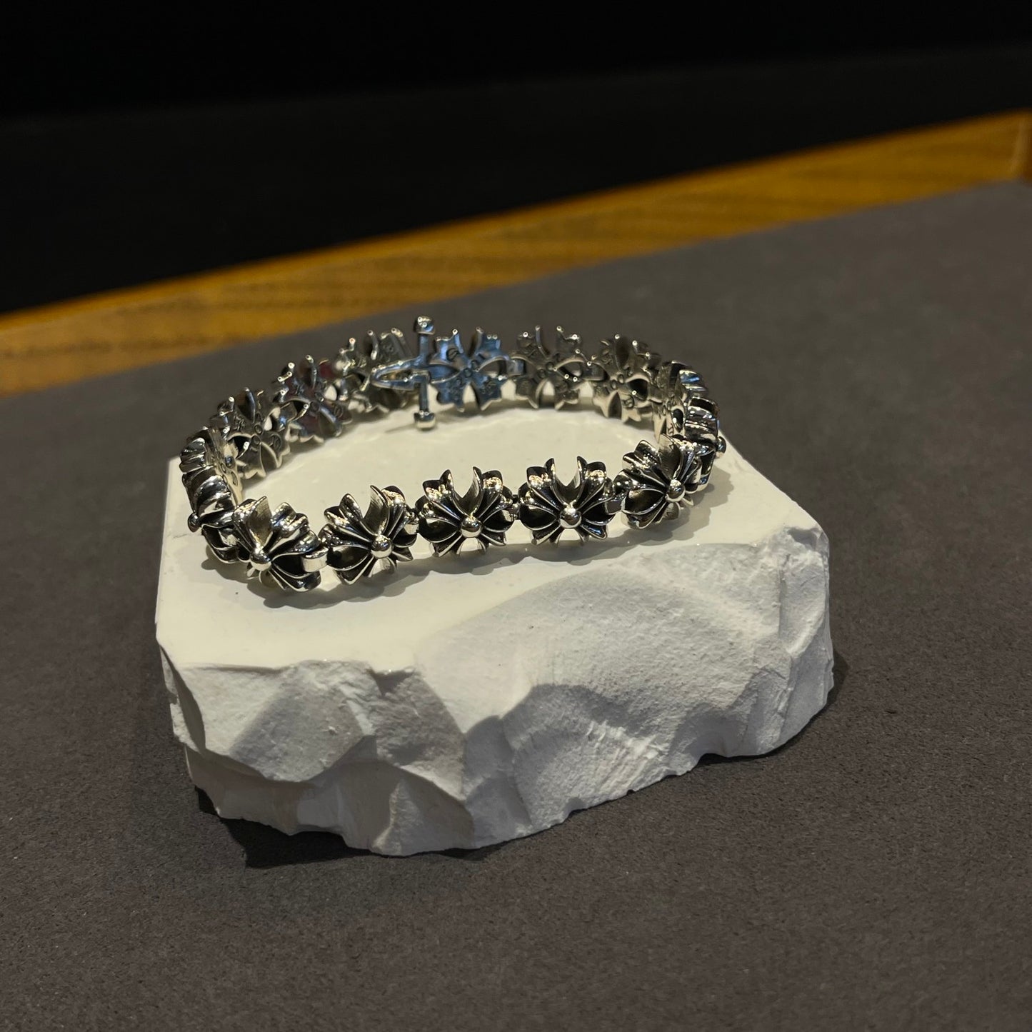 Chrome Hearts Side Cross Bracelet