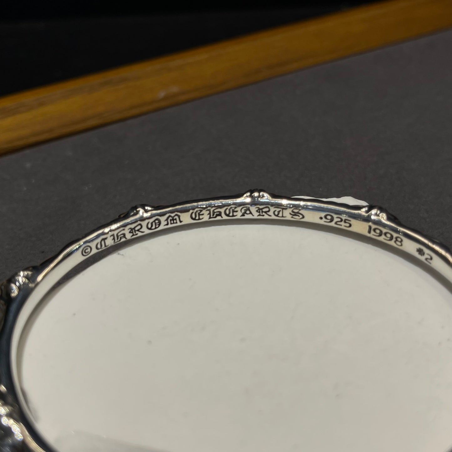 Chrome hearts cross vine bracelet