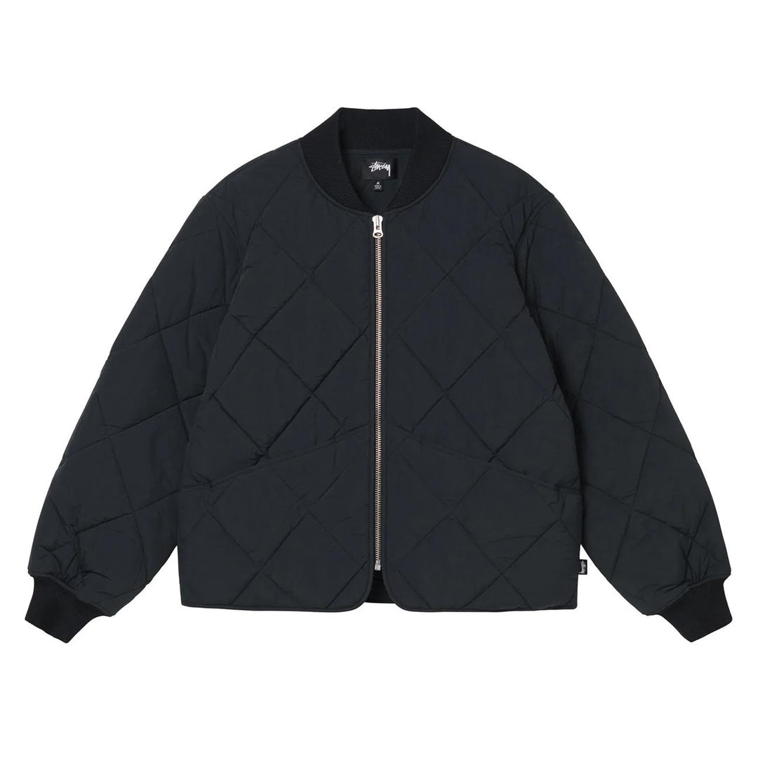 Stussy Dice Quilted Liner Jacket "Black"