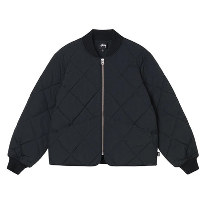 Stussy Dice Quilted Liner Jacket "Black"