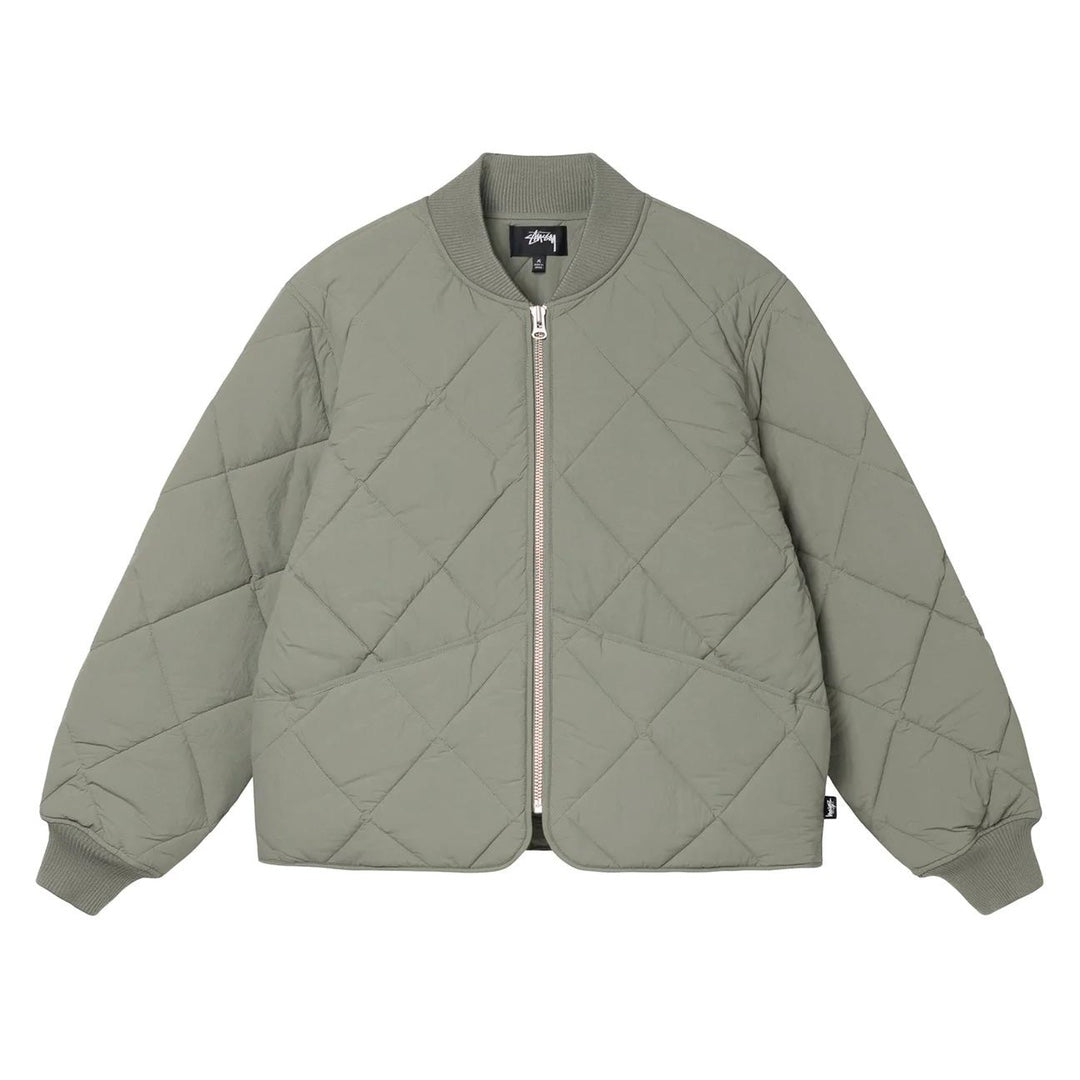 Stussy Dice Quilted Liner Jacket "Black"