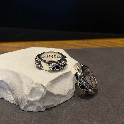 CHROME HEARTS Double Vine Ring