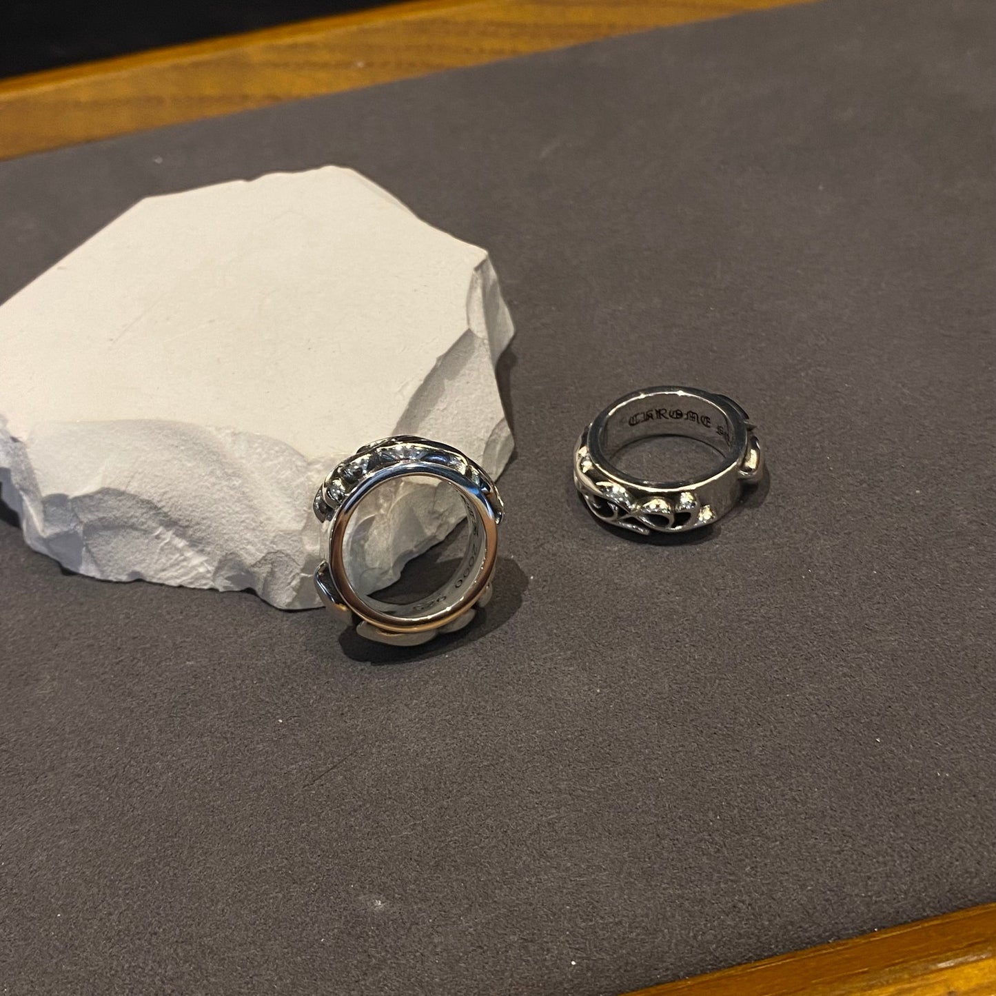 CHROME HEARTS Double Vine Ring