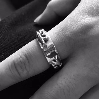 CHROME HEARTS Double Vine Ring