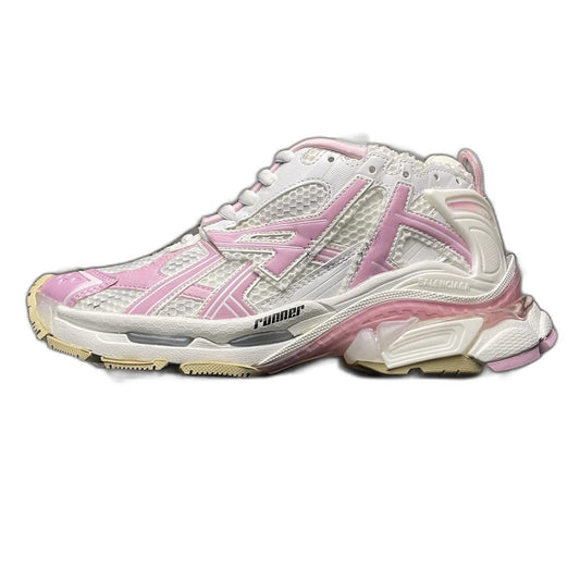 BALENCIAGA Runner Sneaker "White/Pink"