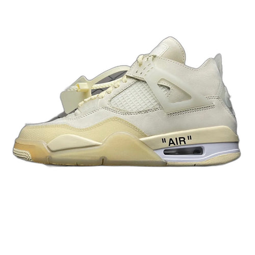 Off-White × Nike WMNS Air Jordan 4 SP "Sail"