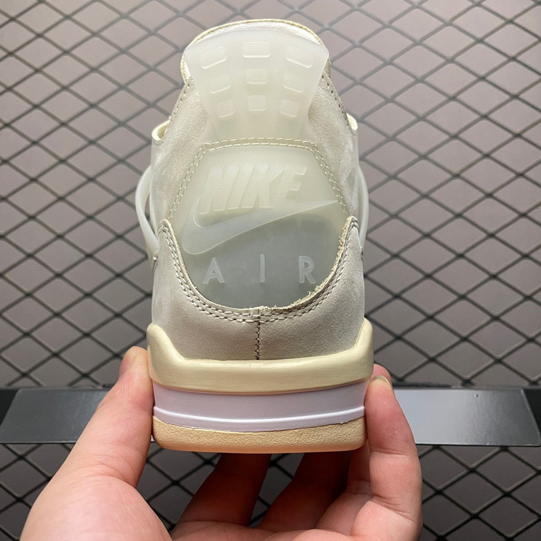 Off-White × Nike WMNS Air Jordan 4 SP "Sail"