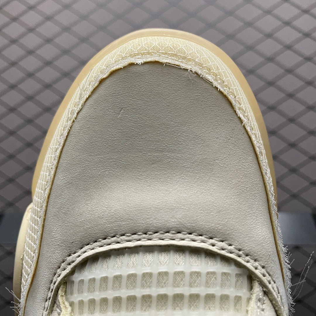 Off-White × Nike WMNS Air Jordan 4 SP "Sail"