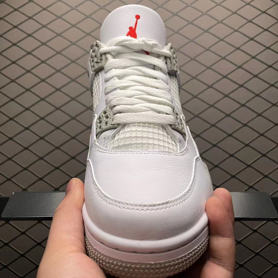 NIKE GS AIR JORDAN 4 "TECH WHITE"