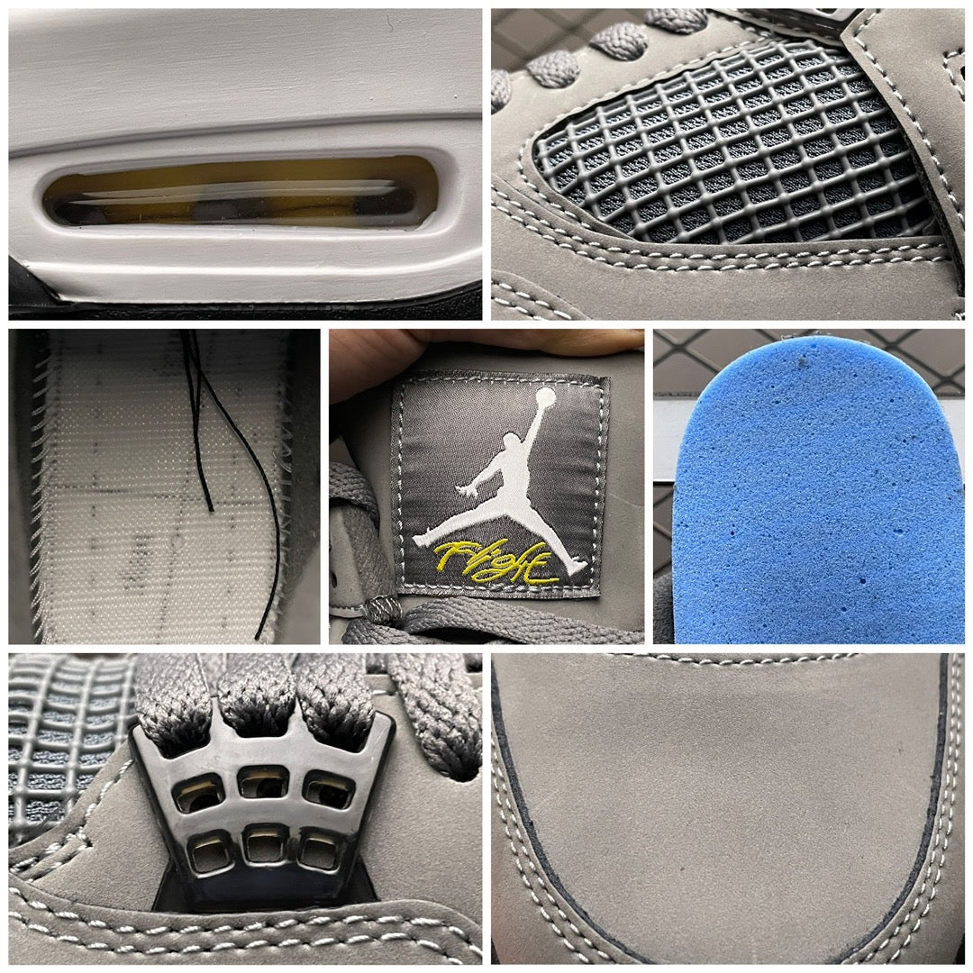 NIKE AIR JORDAN 4 RETRO COOL GREY 2019 (GS)