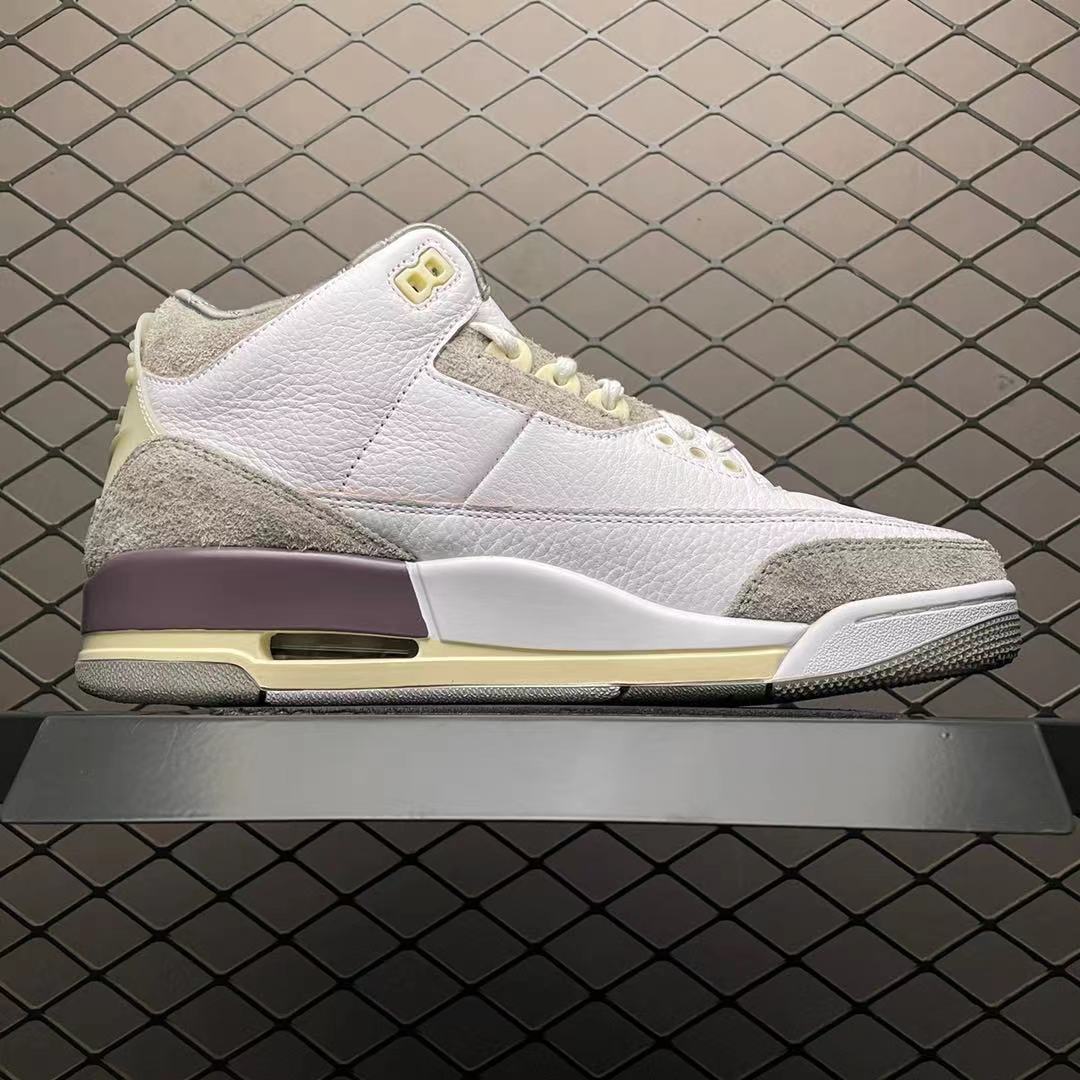 A Ma Maniere × Nike WMNS Air Jordan 3 Retro SP "White/Medium Grey Violet Ore"