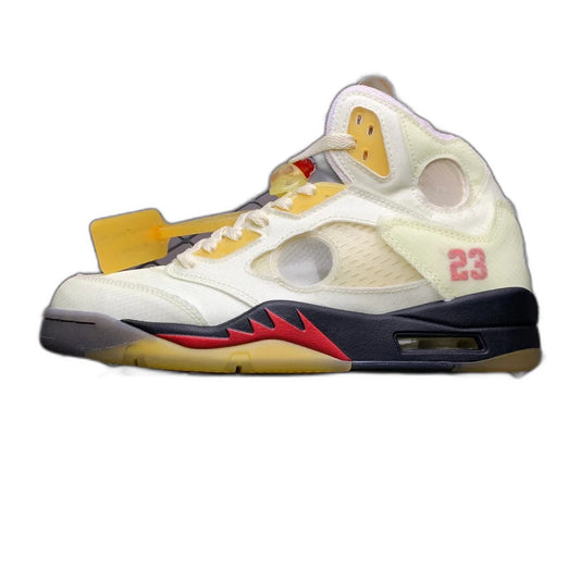 Off-White × Nike Air Jordan 5 "Sail"