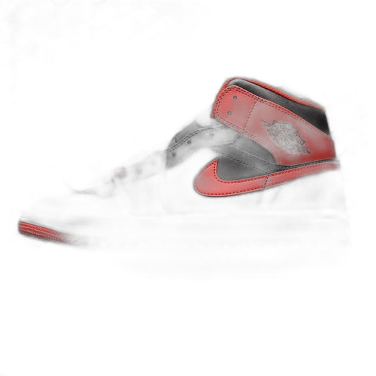 Nike Air Jordan 1 Mid "Bred Toe"