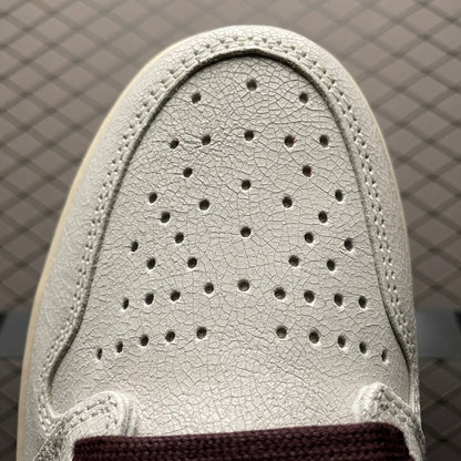 A Ma Maniere × Nike Air Jordan 1 RETRO High OG "Sail and Burgundy"