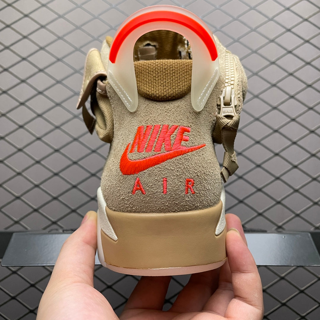 Travis Scott × Nike Air Jordan 6 "British Khaki"
