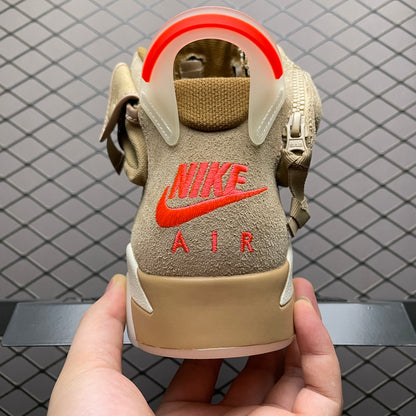 Travis Scott × Nike Air Jordan 6 "British Khaki"