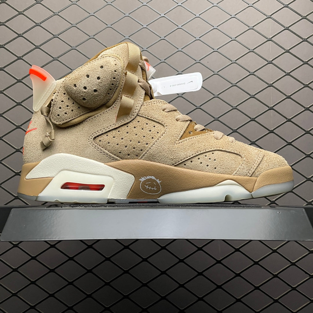 Travis Scott × Nike Air Jordan 6 "British Khaki"