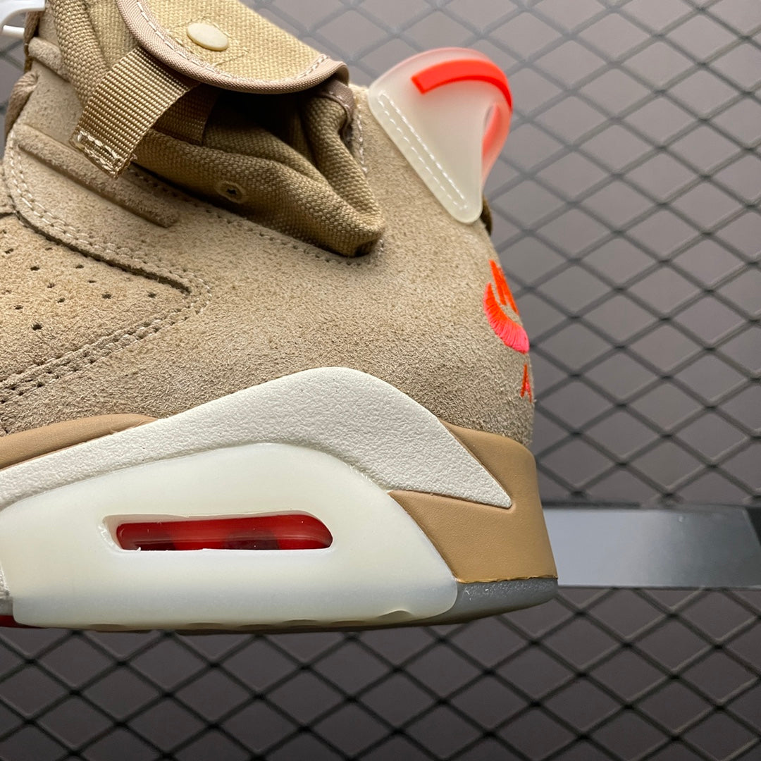 Travis Scott × Nike Air Jordan 6 "British Khaki"