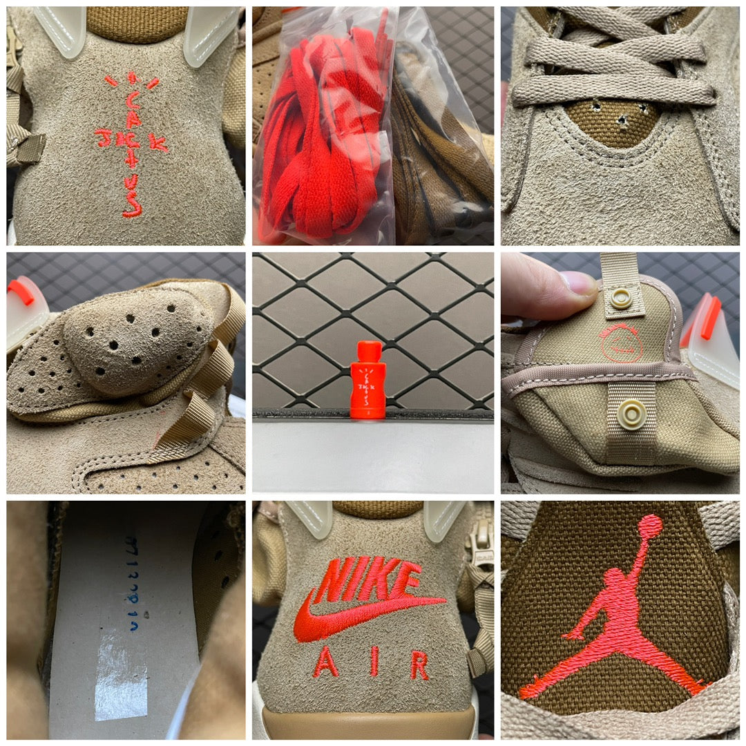 Travis Scott × Nike Air Jordan 6 "British Khaki"