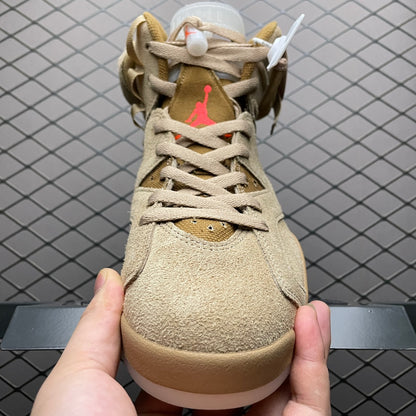 Travis Scott × Nike Air Jordan 6 "British Khaki"