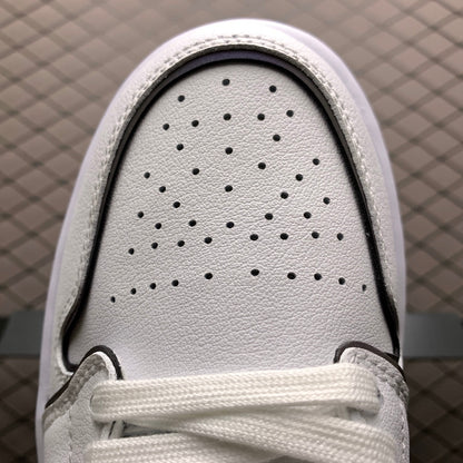 NIKE WMNS AIR JORDAN 1 MID "WHITE/BLACK"