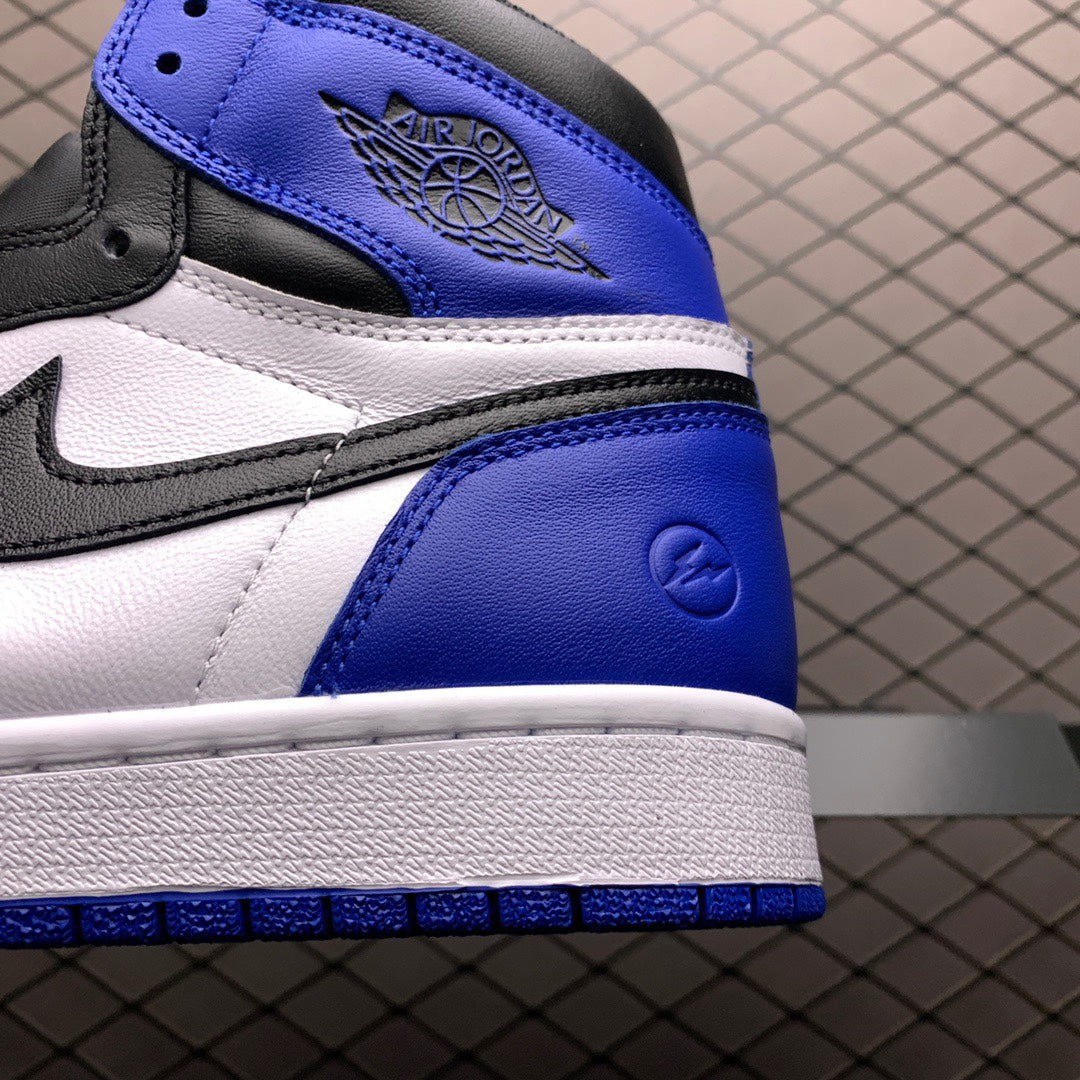 fragment design × Nike Air Jordan 1 RETRO High "Black/Sport Royal-White"