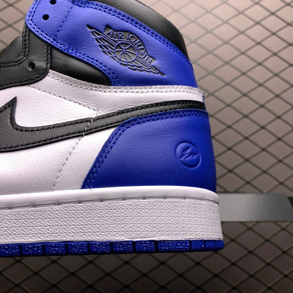 fragment design × Nike Air Jordan 1 RETRO High "Black/Sport Royal-White"