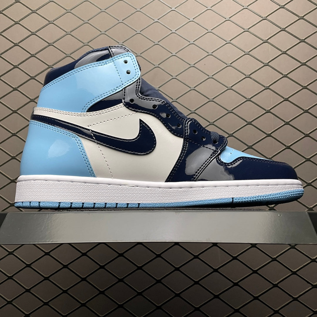 Nike WMNS Air Jordan 1 High UNC "Patent Leather"