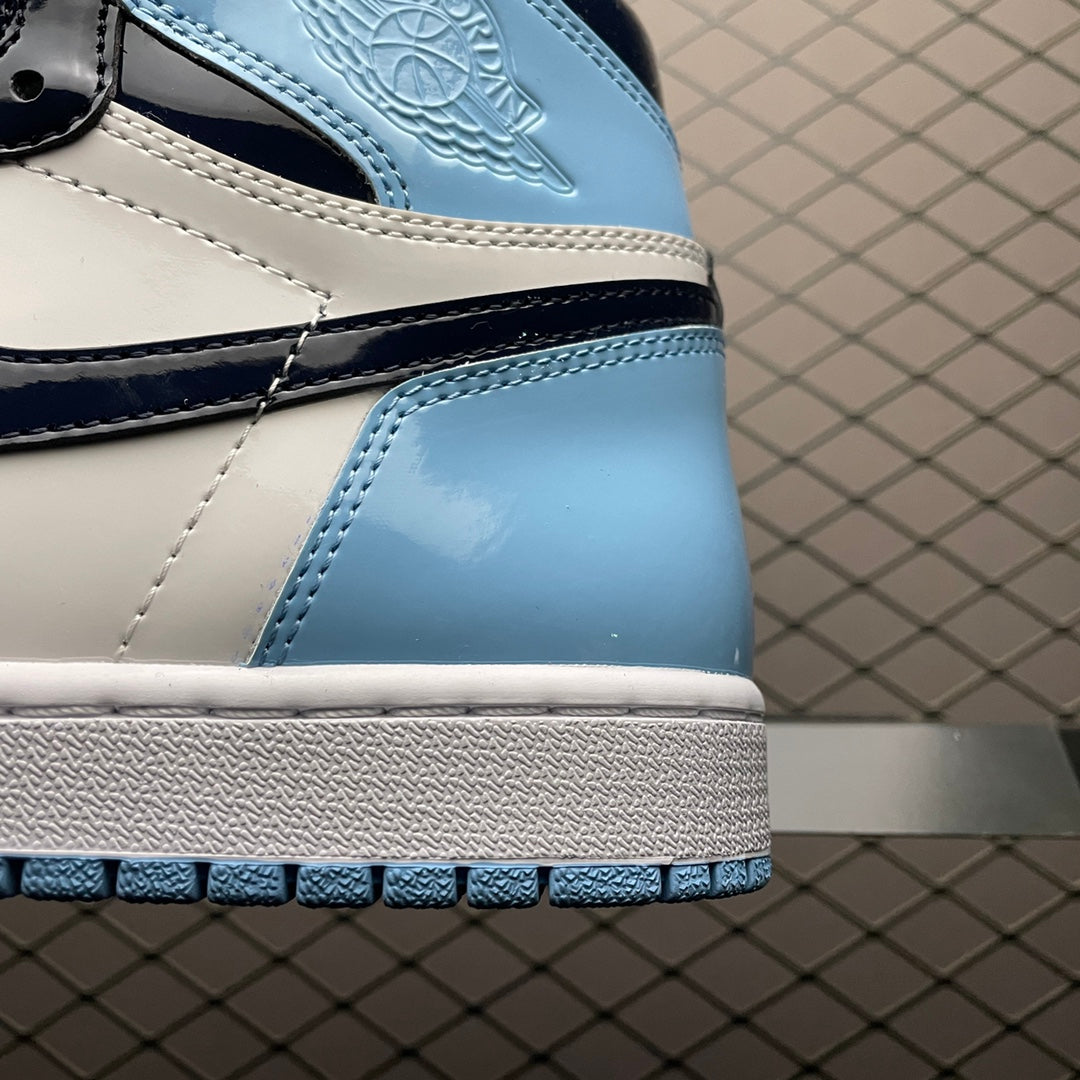 Nike WMNS Air Jordan 1 High UNC "Patent Leather"