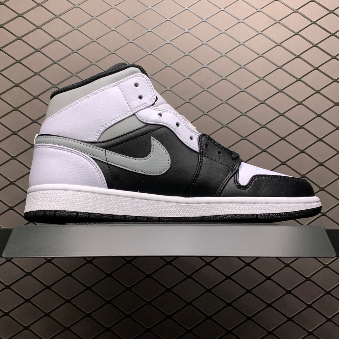 NIKE AIR JORDAN 1 MID "WHITE SHADOW"