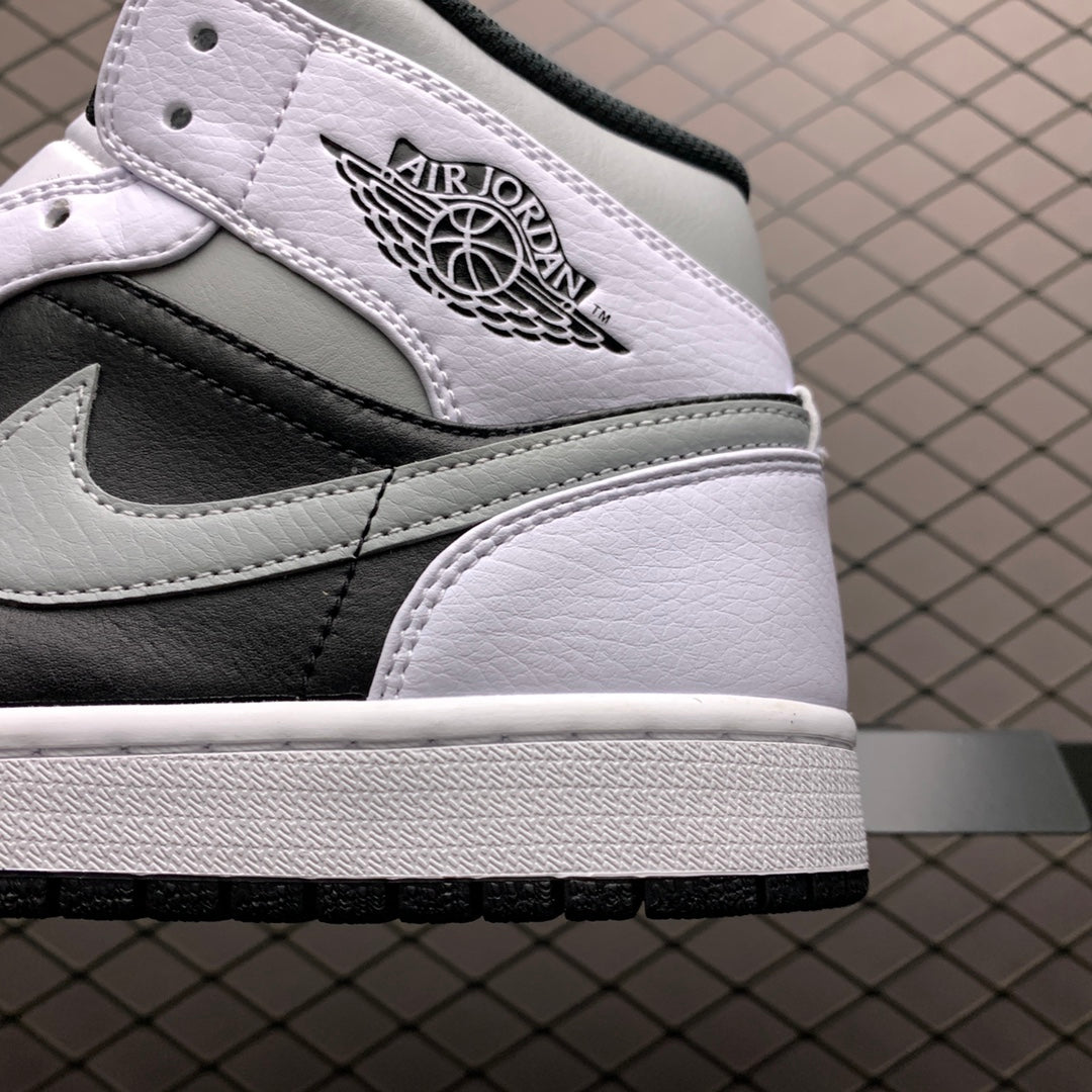 NIKE AIR JORDAN 1 MID "WHITE SHADOW"