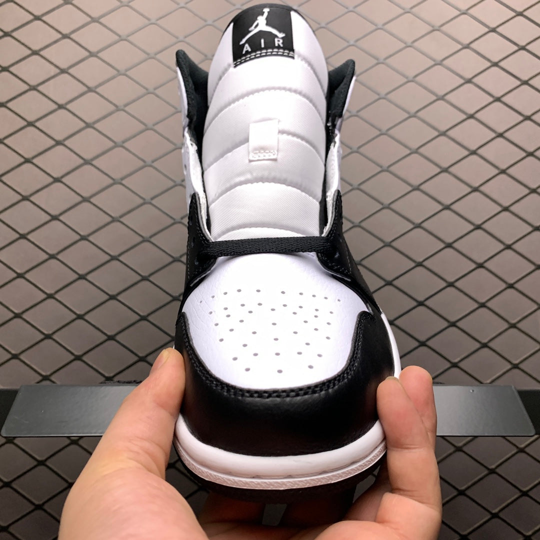 NIKE AIR JORDAN 1 MID "WHITE SHADOW"