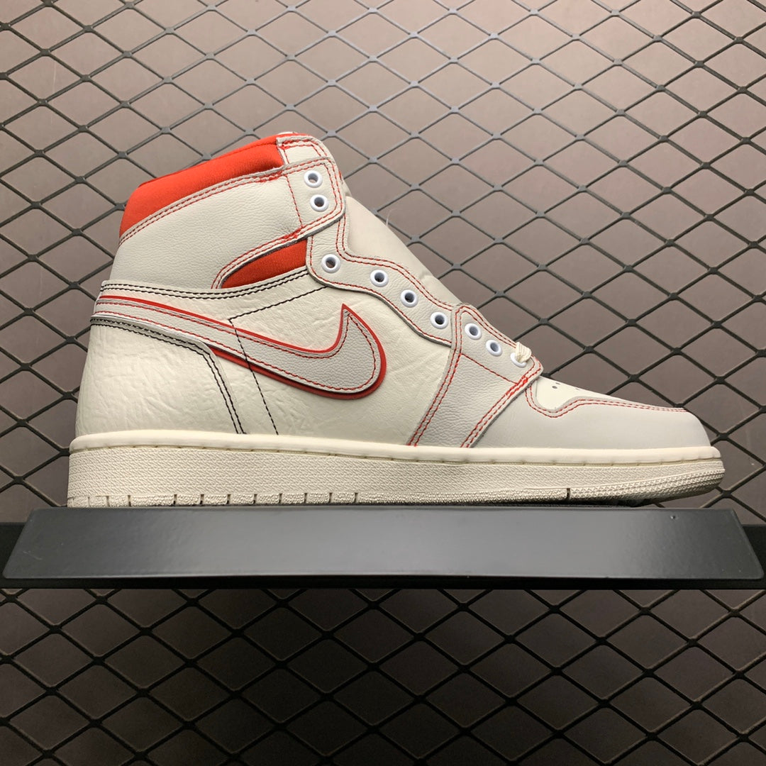 Nike Air Jordan 1 Retro High OG "Sail/University Red"