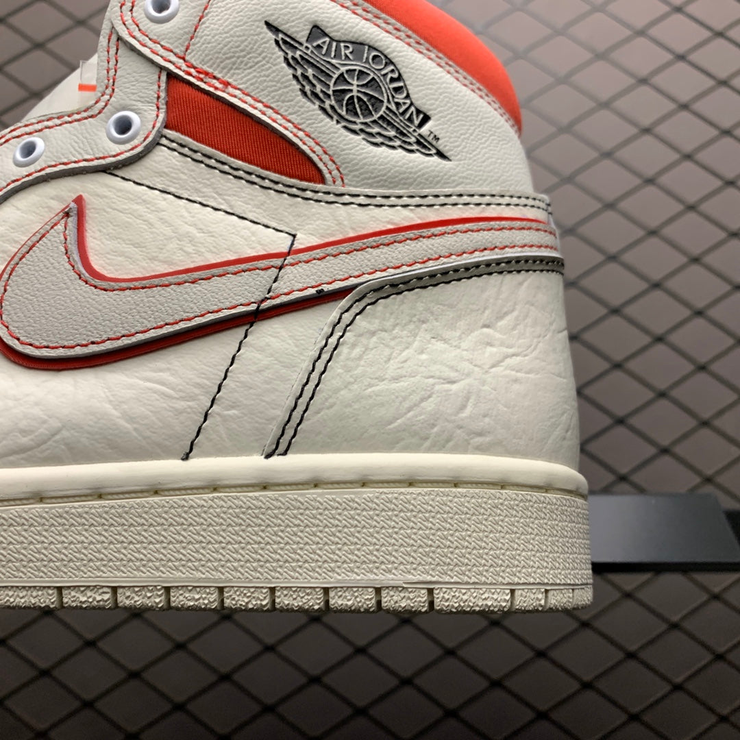 Nike Air Jordan 1 Retro High OG "Sail/University Red"