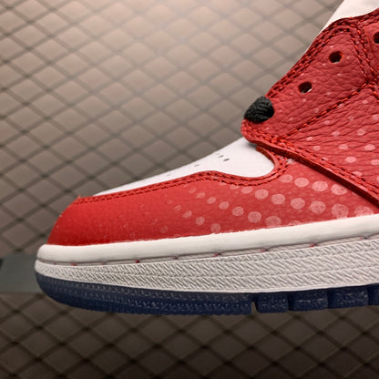 Spiderman × Nike Air Jordan 1 Origin Story "Gym Red/White-Photo Blue-Black"