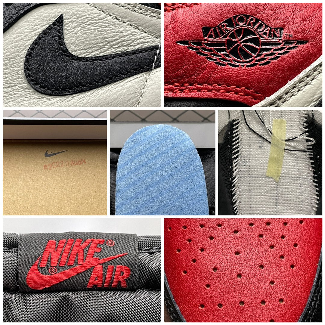 Nike Air Jordan 1 Retro High OG "Bred Toe"