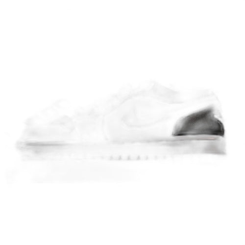 NIKE AIR JORDAN 1 LOW "BLACK/LIGHT SMOKE GREY"