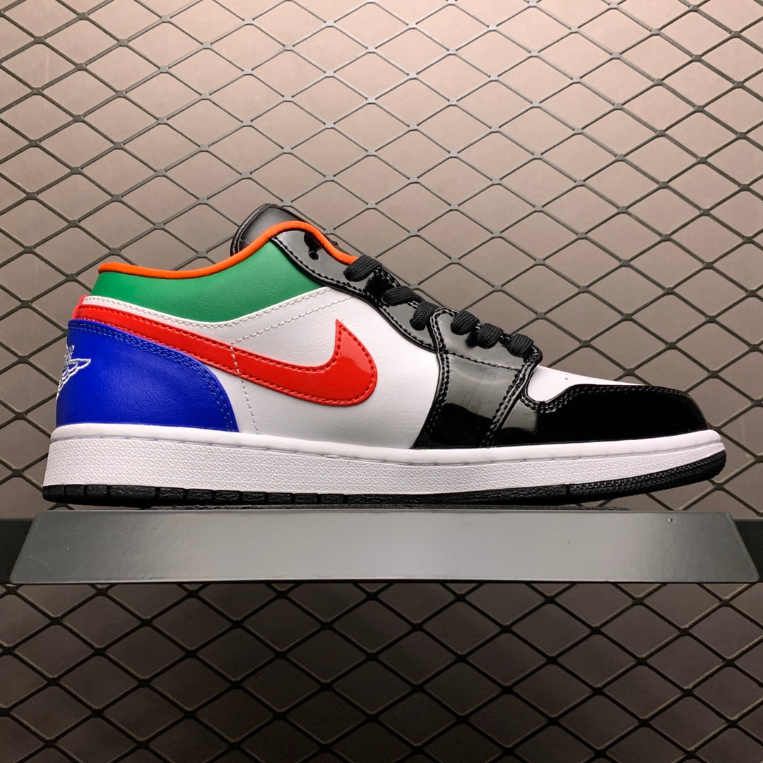 Nike WMNS Air Jordan 1 Low "Multi-Color Black Toe"