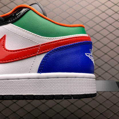 Nike WMNS Air Jordan 1 Low "Multi-Color Black Toe"