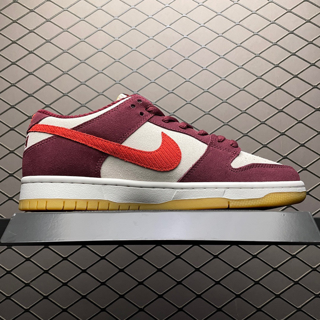 Skate Like a Girl × Nike SB Dunk Low Pro "Dark Beetroot"