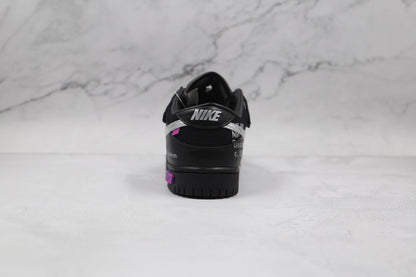Off-White × Nike Dunk Low 1 OF 50 "Black 50"