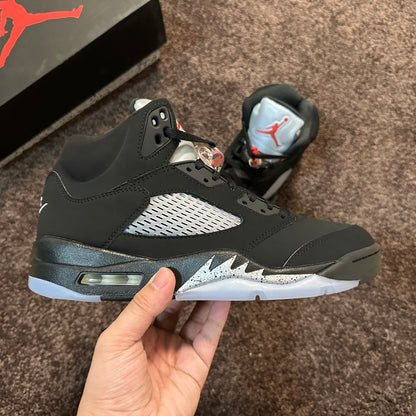 NIKE AIR JORDAN 5 RETRO BLACK METALLIC (2016)