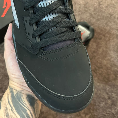 NIKE AIR JORDAN 5 RETRO BLACK METALLIC (2016)
