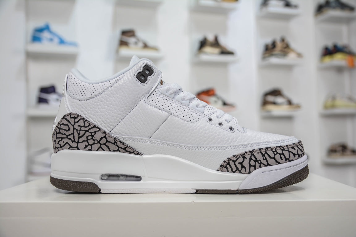 Nike Air Jordan 3 Retro "Mocha" (2018）
