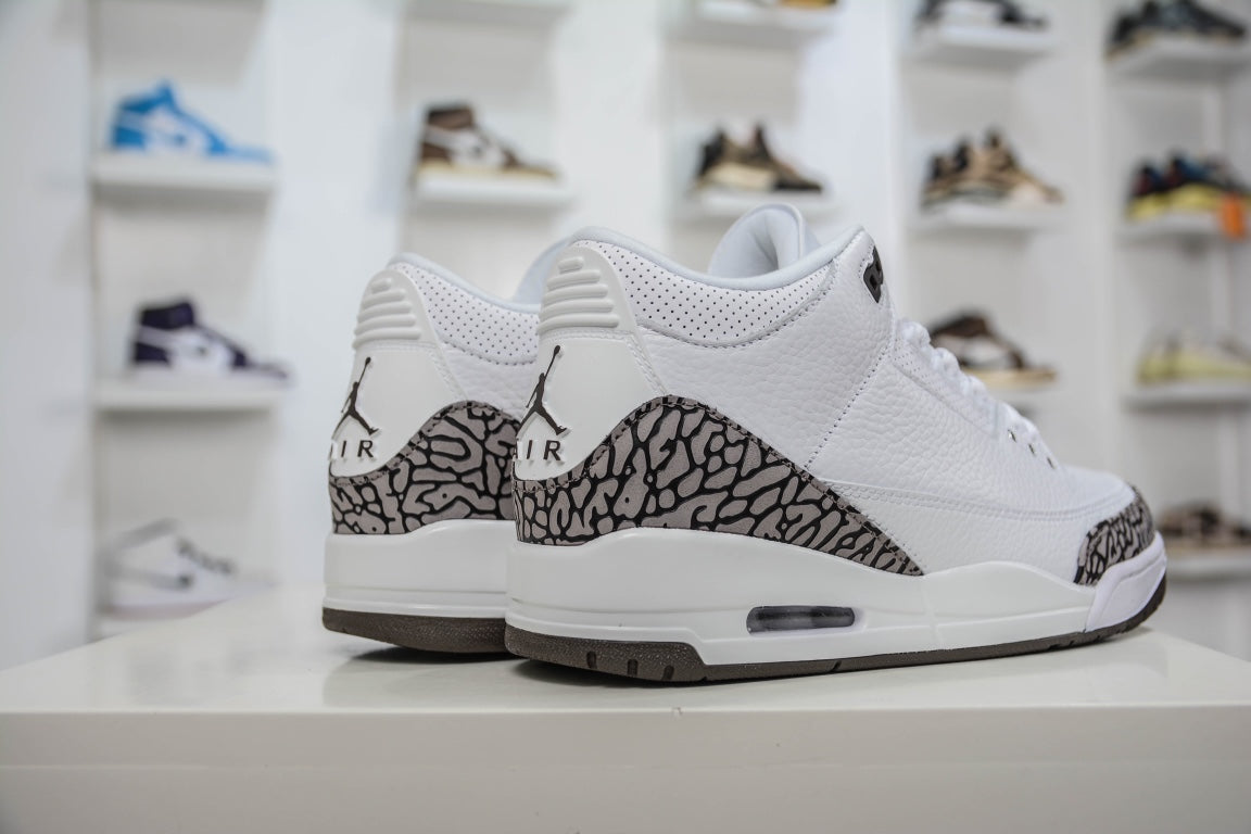 Nike Air Jordan 3 Retro "Mocha" (2018）