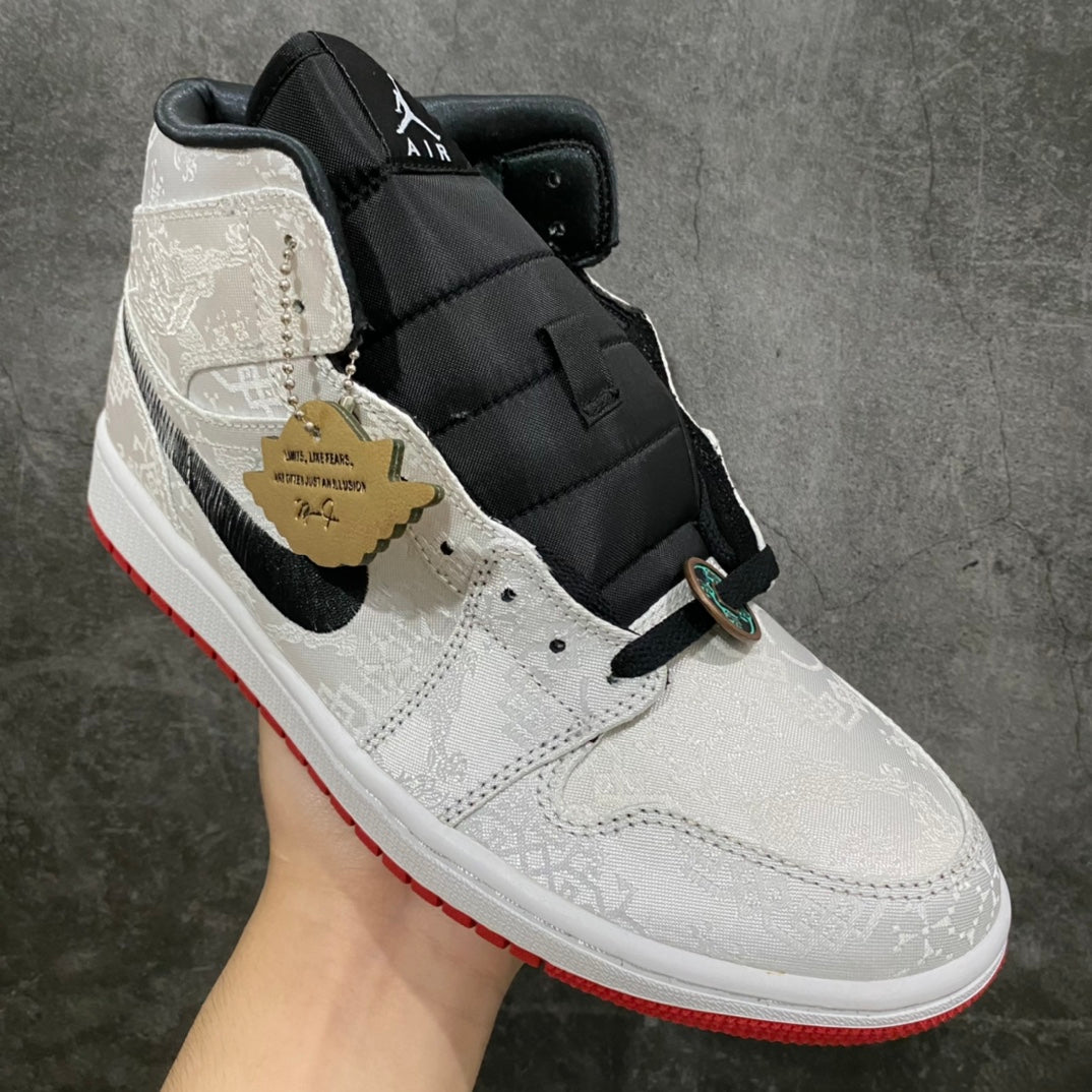 CLOT×NIKE AIR JORDAN 1 FEARLESS MID
